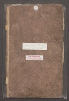 Cover of "Records of the Meetings of the Trustees of the Union School House Association, Springfield Township, NJ 1812-1844 