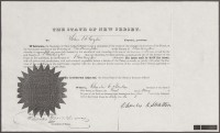 Certificate of Taylor Dockebook 